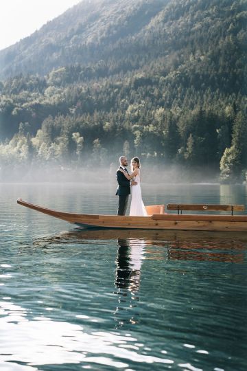 Romantische Seehochzeit am Altauseersee