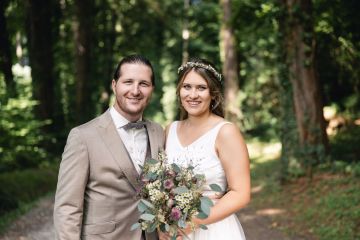 Entspannte Sommerhochzeit in Röthis, Vorarlberg