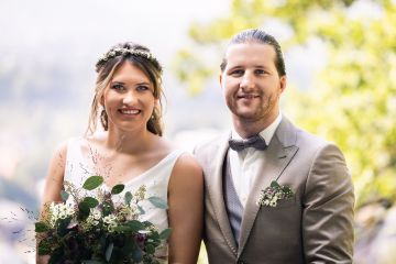 Entspannte Sommerhochzeit in Röthis, Vorarlberg
