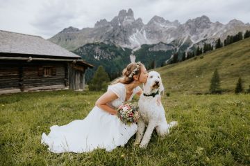 Traumhafte Berghochzeit im kleinen Rahmen auf der Alm in Filzmoos