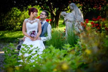 Hochzeit im Schloss Riedegg, Oberösterreich. Lovestory von Verena & Christoph