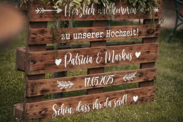 Romantische Hochzeit in der Natur - Mannersdorf Wüste