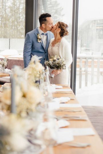 Schneehochzeit im September