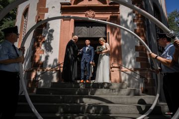 Kirchliche Hochzeit: Der besondere Moment nach der Trauung von Anna & Björn