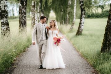 Wunderschöne Gartenhochzeit in Oberösterreich