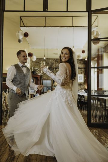 Detailverliebte Vintagehochzeit im philipp eins in Speyer