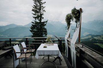 Hochzeit in den Bergen: Eine Traumhochzeit in der 'Auszeit' in Wegwerfen