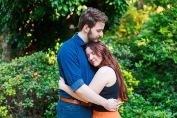 Paarshooting mit Andrea und Michael im Botanischen Garten in Linz