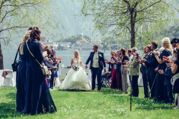 Sehr Emotionale Trauung in Spitzvilla und Schloss Ort
