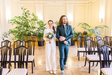 Regenhochzeit mit Wiener Flair