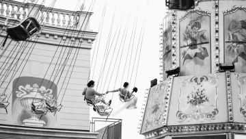 Urbanes After Wedding Shooting in Wien: Prater Edition