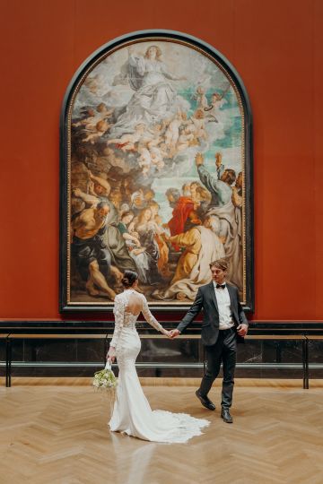 Elopement im Kunsthistorischen Museum Wien | Phina-Fotografie