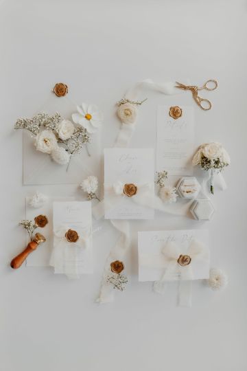 All White Elopement Hochzeit in Wien