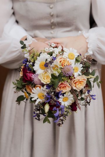 Traditionelle Hochzeit in Österreich inkl. Regen