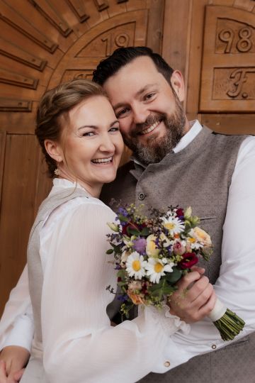 Traditionelle Hochzeit in Österreich inkl. Regen