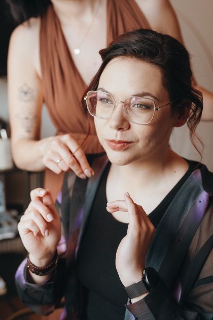 Ganztages-Brautstyling Ganztages-Brautstyling