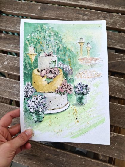 Kunst für eure Winterhochzeit