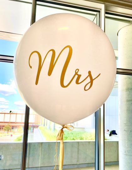 Mr und Mrs - Riesenballons