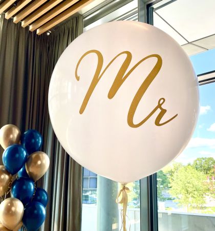 Mr und Mrs - Riesenballons