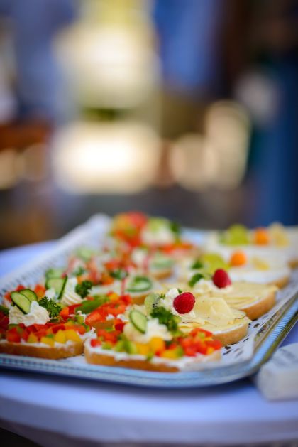 Fotos für Website 10 % Rabatt auf Hochzeits-Catering