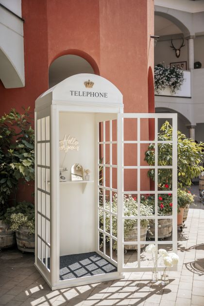 Audio Gästebuch mit Telefonzelle