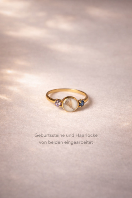 Ring Edelstahl oder Keramik mit euren Erinnerungsstücken wie Sand, Stoff, Blumen Ring Edelstahl oder Keramik mit euren Erinnerungsstücken wie Sand, Stoff, Blumen