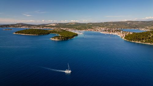 Unvergessliche Hochzeit auf einem Boot in Kroatien