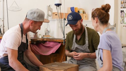 Eheringe selber schmieden Workshop