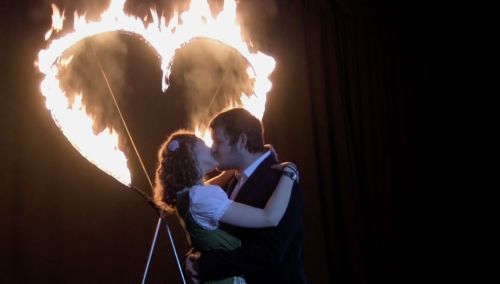 Fenfire Feuershow für Hochzeiten 