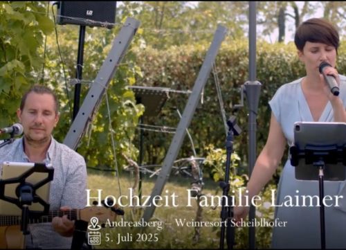 AT Live Mitschnitt Herztakt bei einer Hochzeit im Scheiblhofer Resort 