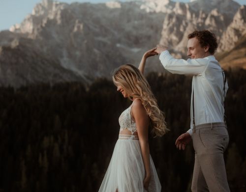 Liebe im goldenen Herbst
