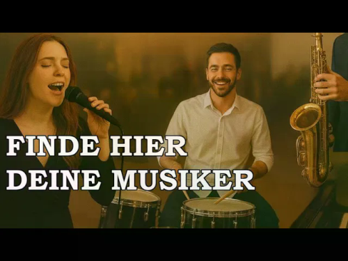 Finde hier die idealen Musiker für deine Hochzeit in Österreich und Deutschland!