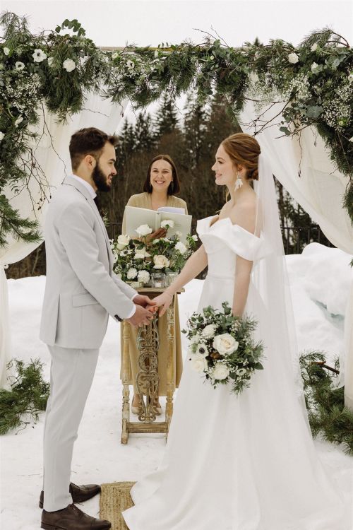 Wintermärchen Hochzeit