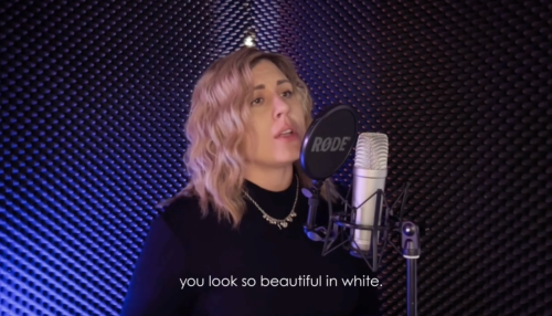 Beautiful in white - Cover (Brauteinzug)