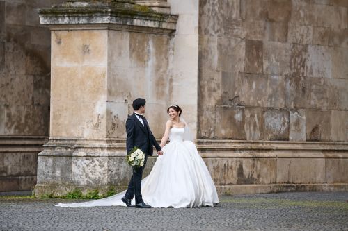After-Wedding Shoot auf Super 8 Film