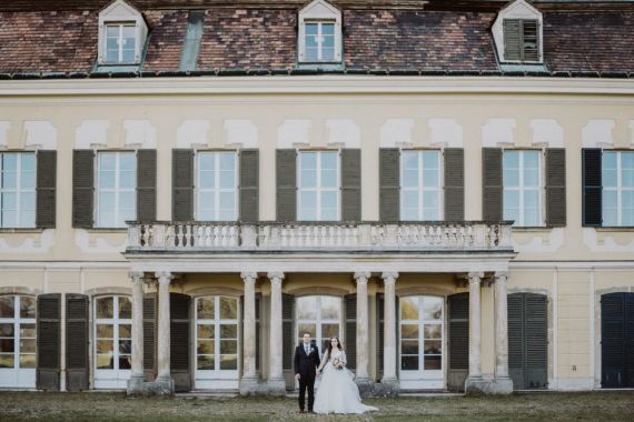 wunderschöne März-Hochzeit im Conference Center Laxenburg (Schloß Laxenburg)