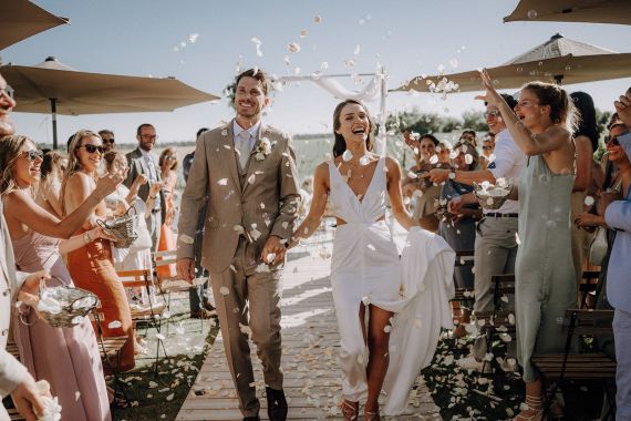 Outdoorhochzeit in den Arbesthaler Weinbergen
