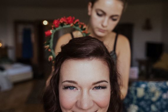 Hochzeitsreportage in Burgenland: Die Träumerei in Maria Bild