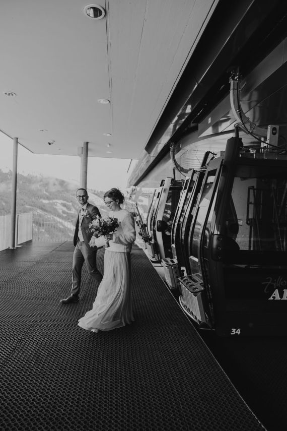 Besondere Ski-Hochzeit im Zillertal
