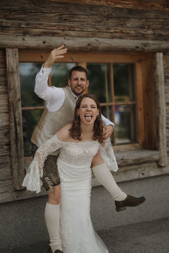 Emotionale Boho-Hochzeit im Zillertal