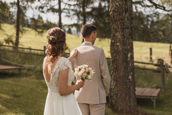 Romantische Boho-Hochzeit in den Tiroler Bergen