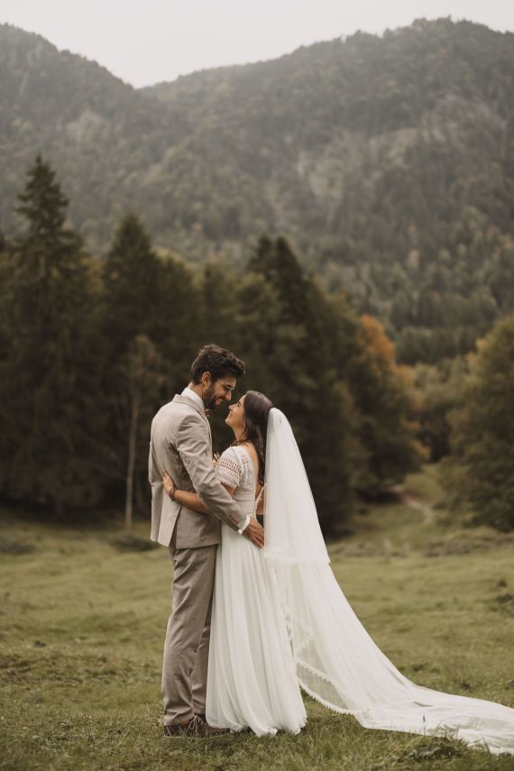 Tipi-Hochzeit im blauen Land in Bayern