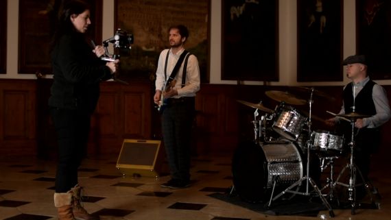 Videodreh und Bandshooting auf Schloss Herberstein