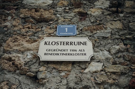 Standesamtliche Trauung auf der Klosterruine Arnoldstein