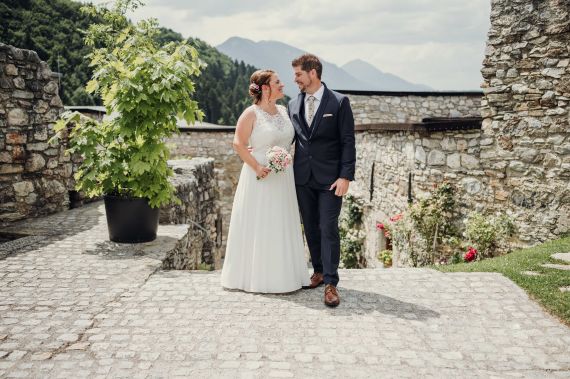 Standesamtliche Trauung auf der Klosterruine Arnoldstein