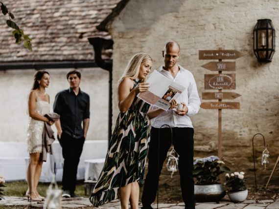 Vintage-Hochzeit im Weinviertel - Kreuzstadl in Streitdorf