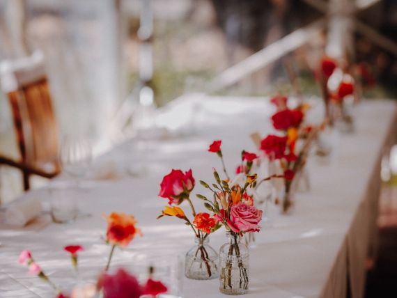 Wunderschöne Herbst-Hochzeit in der Villa Kunterbunt bei Wien