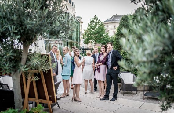 Hochzeitsreportage in Wien: Palais Coburg Residenz