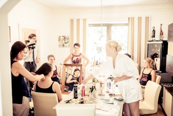 Hochzeitsreportage in Wien: Restaurant Napoleonwald