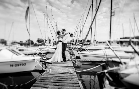 Hochzeitsreportage in Burgenland: Seerestaurant Katamaran Rust